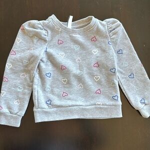 Janie and Jack heart sweater size 4